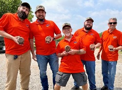 Team AHP Competing in the Boy Scouts of America Skeet shooting championship